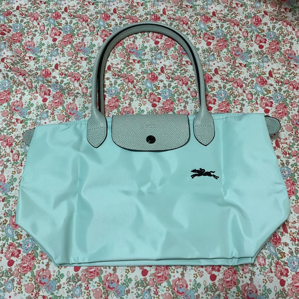 Longchamp Green Casual Folding Shoulder Bag